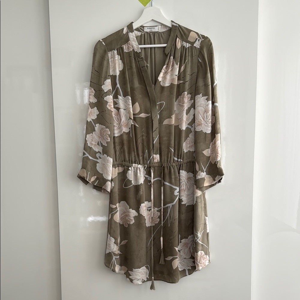 Babaton Bennett Dress in Desert Sage - Size M